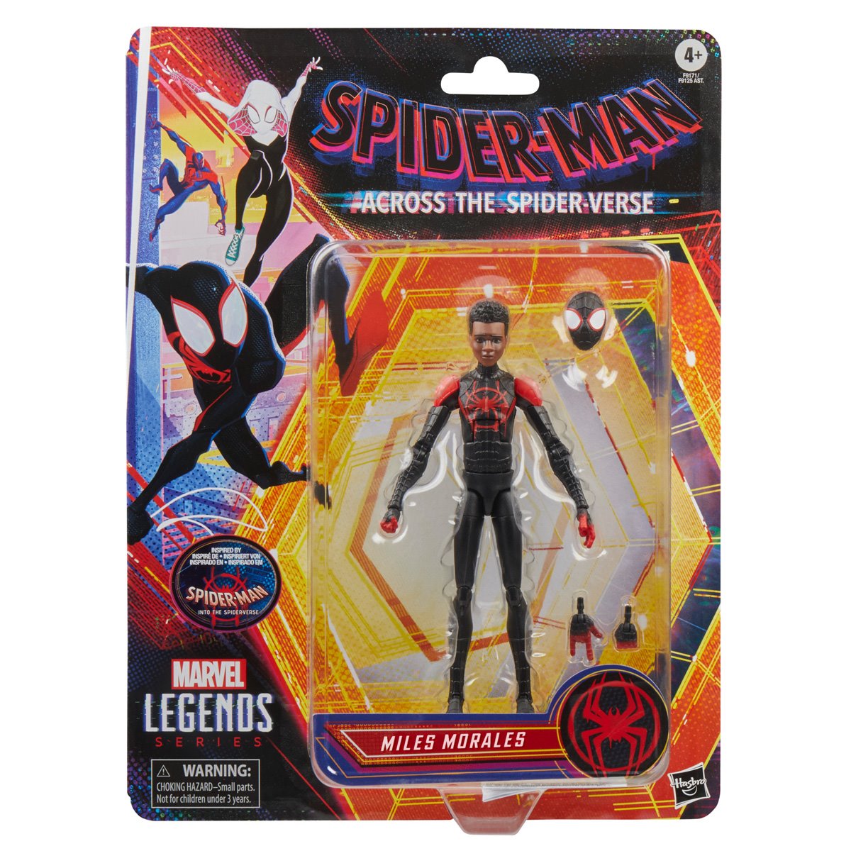 Marvel Legends Spider-Man Across The Spider-Verse Miles Morales 6-Inch Action Figure