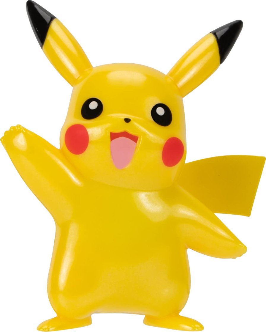 Jazwares - Pokemon Select - 3" Metallic Figure - Pikachu