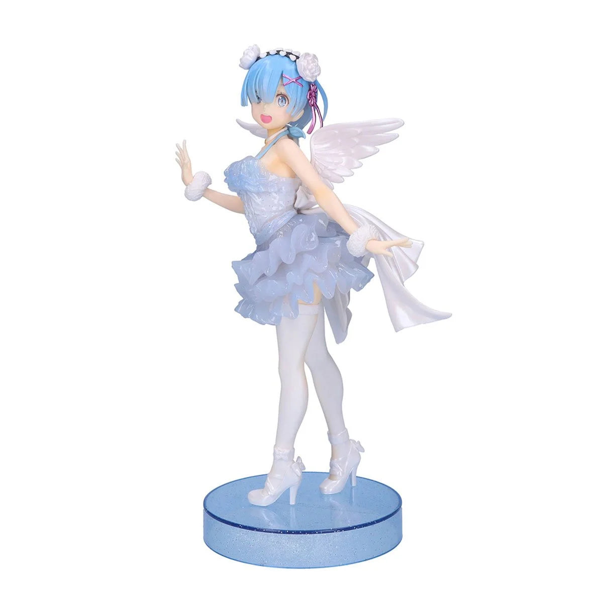 Re:Zero Starting Life in Another World Rem Clear & Dressy Special Color Version Espresto Statue