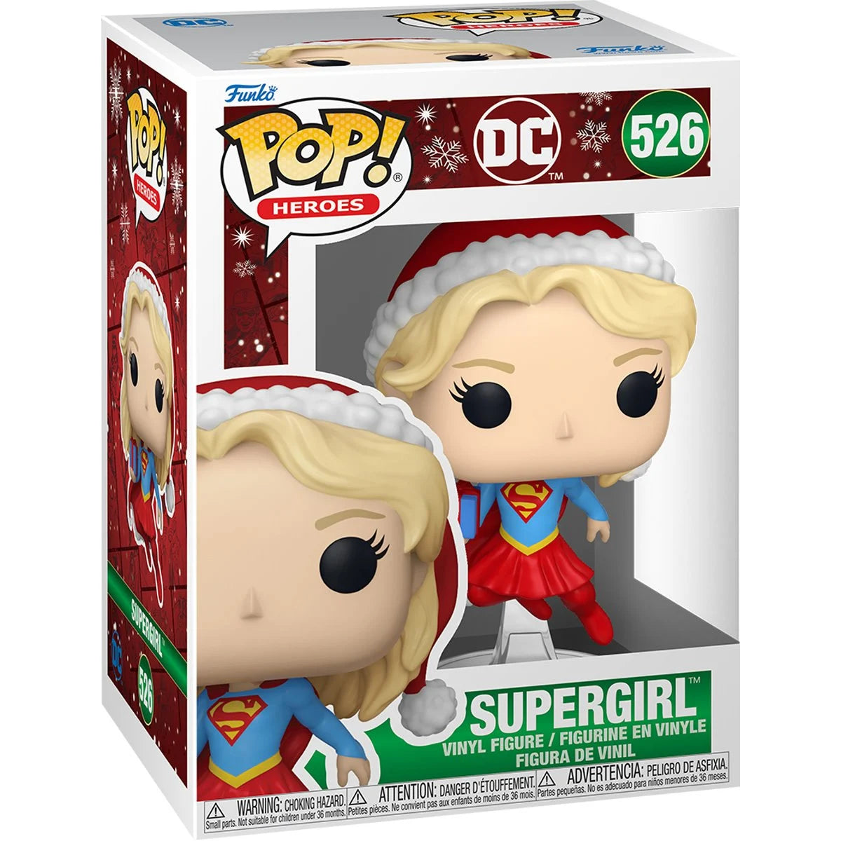 Funko Pop! DC Comics Holiday 2024 Supergirl Vinyl Figure #526