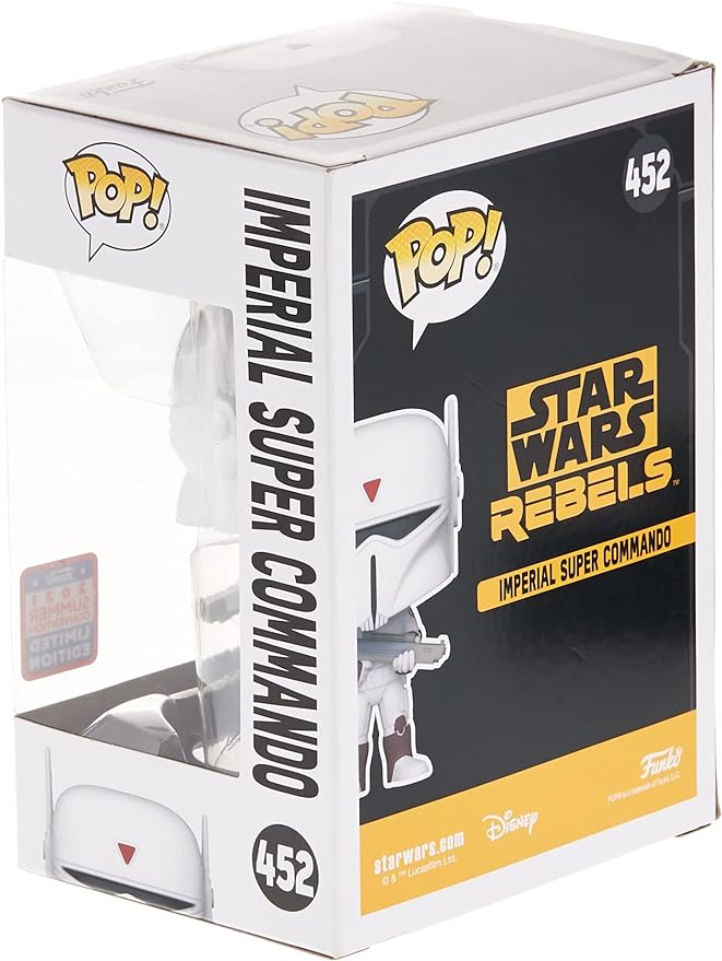 Funko Pop! Star Wars: Star Wars Rebels - Imperial Super Commando Exclusive #452