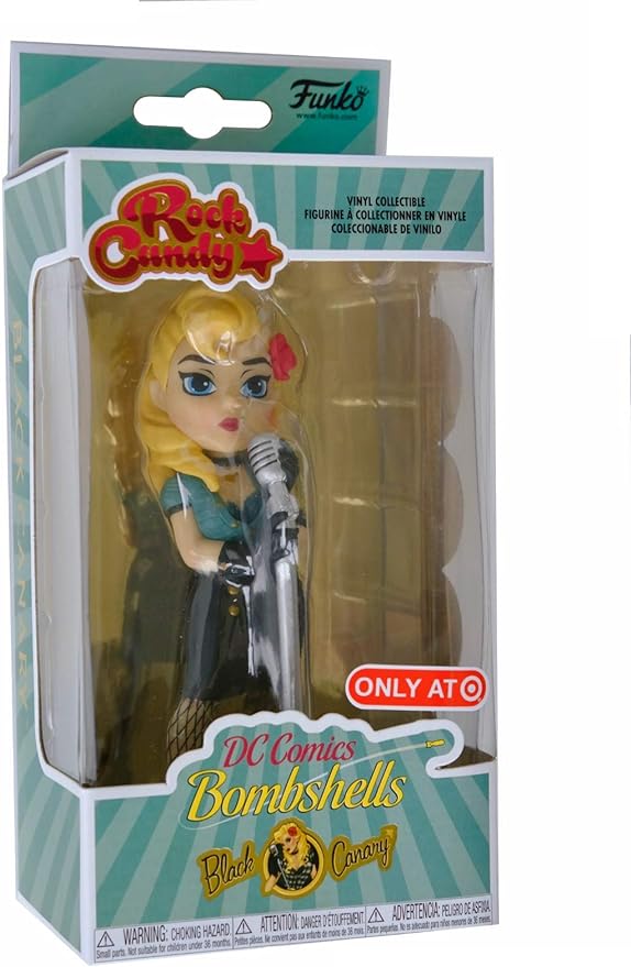 Funko DC Bombshells Rock Candy Black Canary Exclusive Vinyl Figure [Bombshells Box]