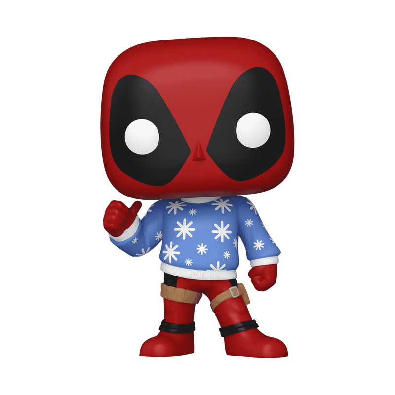 Funko Pop! Marvel Holiday Deadpool Sweater Vinyl Figure #1283