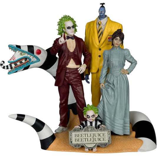 Movie Maniacs Beetlejuice Beetlejuice 6-Inch Scale Posed Figure 4-Pack