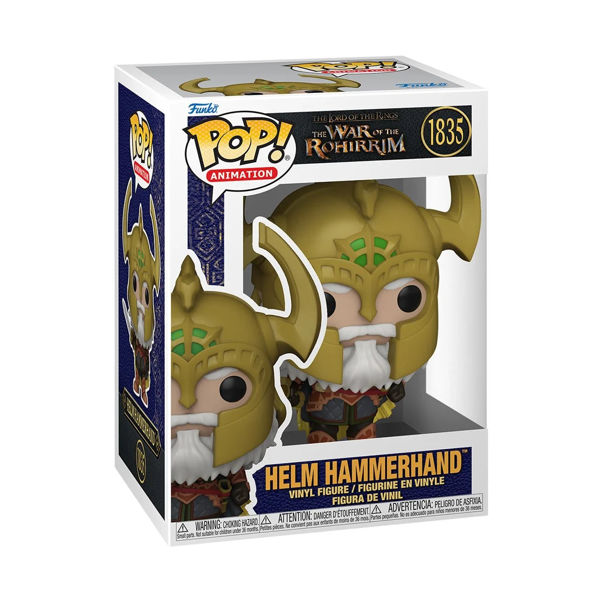 Funko Pop! The Lord of the Rings: The War of the Rohirrim Helm Hammerhand Vinyl Figure #1835