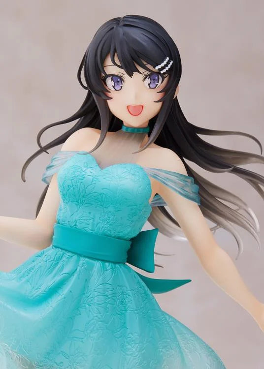 Rascal Does Not Dream of Bunny Girl Mai Sakurajima (Clear Dress Ver.) Coreful Figure