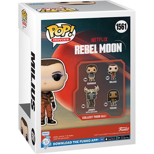 Funko Pop! Rebel Moon Milius Vinyl FIgure #1561