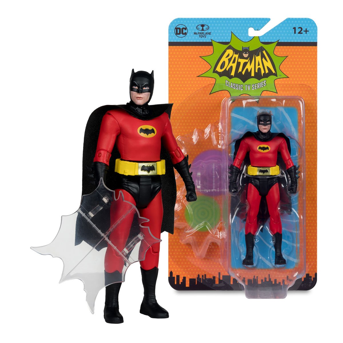 DC Retro Batman 1966 Batman Movie Poster 6-Inch Scale Action Figure