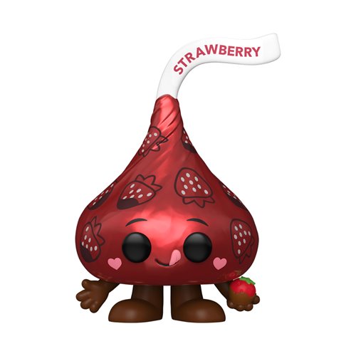 Funko Pop! Hersey's Valentines Hershey's Kisses Chocolate Dipped Strawberry Vinyl Figure #246