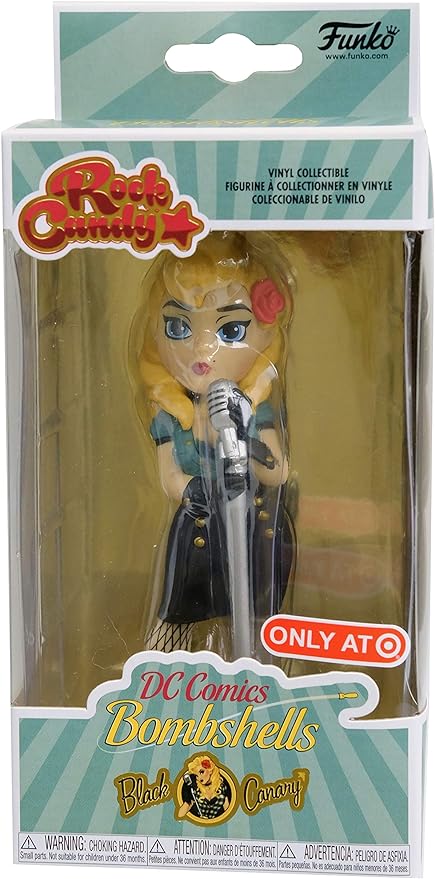 Funko DC Bombshells Rock Candy Black Canary Exclusive Vinyl Figure [Bombshells Box]