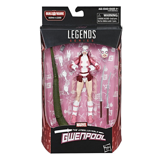 Marvel Legends Gwenpool Lizard Build A Figure