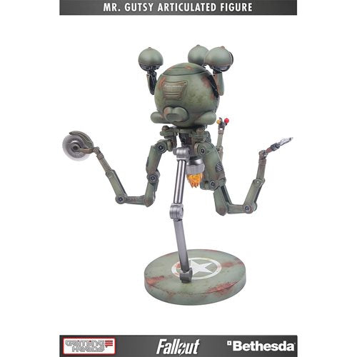 Fallout Mr. Gutsy Deluxe Articulated Action Figure with Sound