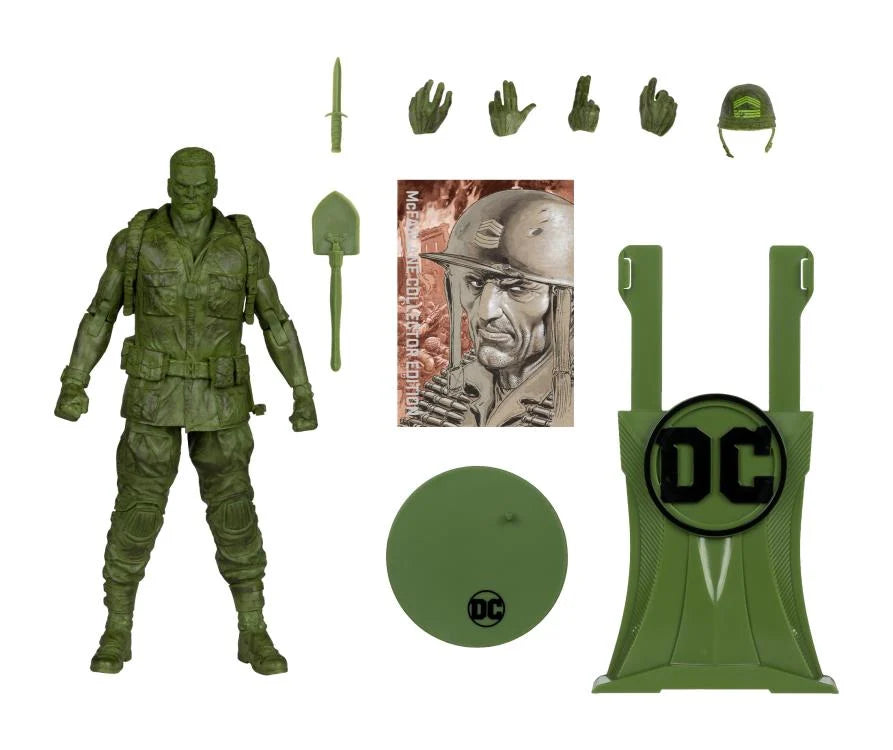 DC Multiverse Sergeant Rock McFarlane Collector Edition 7" Figure