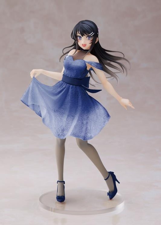 Rascal Does Not Dream of Bunny Girl Senpai Mai Sakurajima (Clear Dress Ver.) Coreful Figure (Renewal Edition)