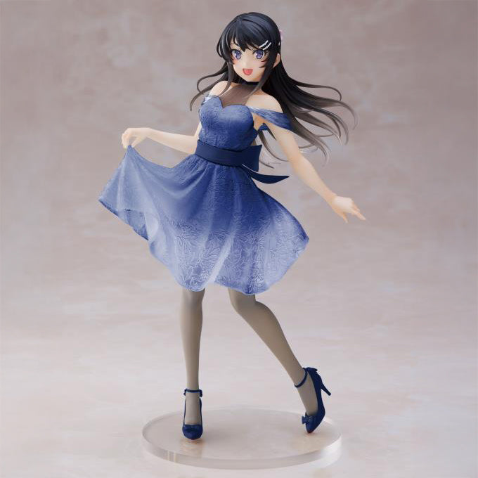 Rascal Does Not Dream of Bunny Girl Senpai Mai Sakurajima (Clear Dress Ver.) Coreful Figure (Renewal Edition)