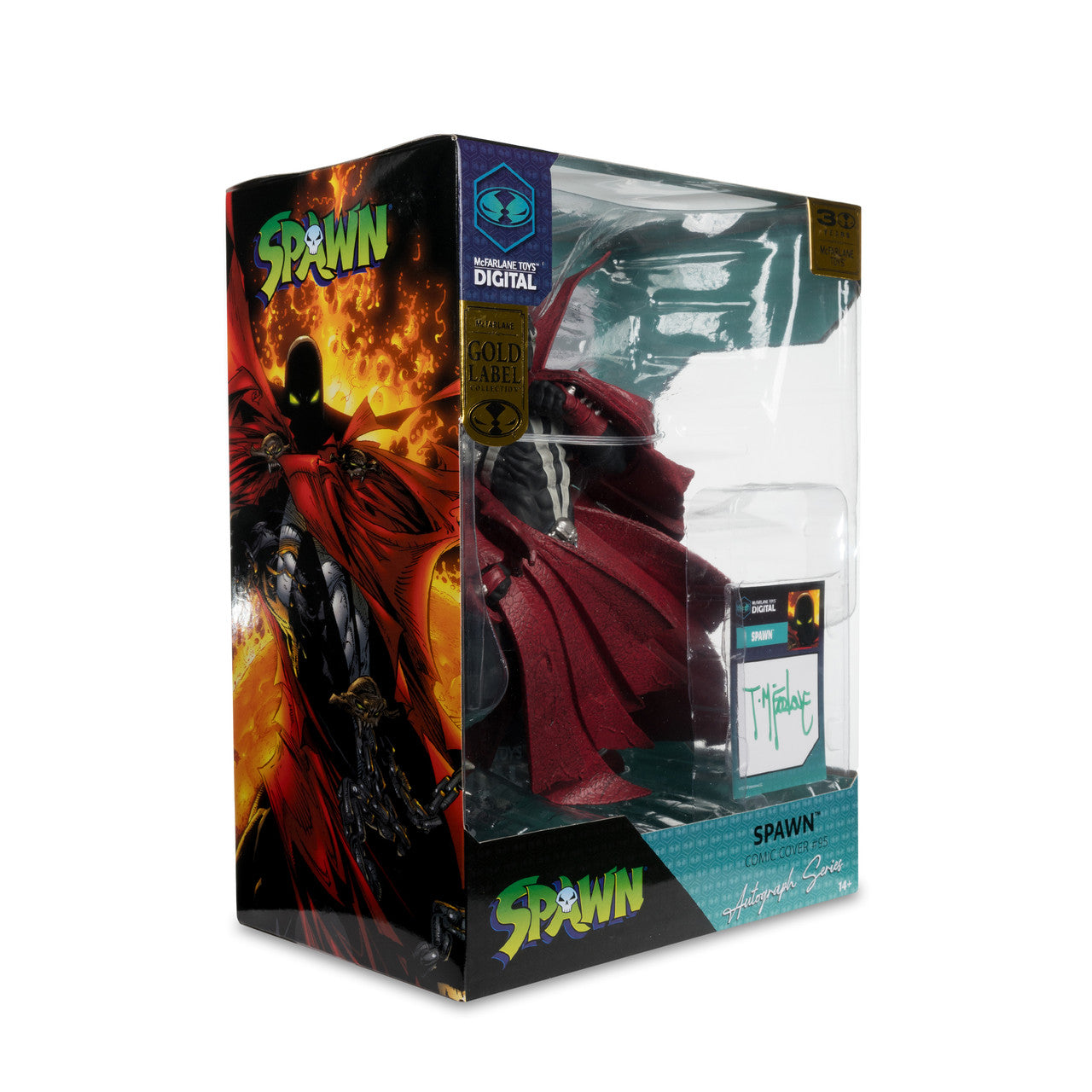 Spawn (Comic Cover #95) AUTOGRAPHED 1:7 Scale Posed Figure GOLD LABEL w/Digital Collectible