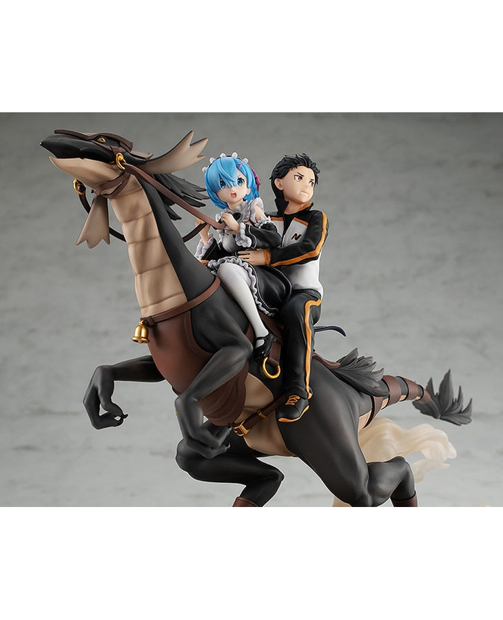 Rem & Subaru: Attack on the White Whale Ver. Statue