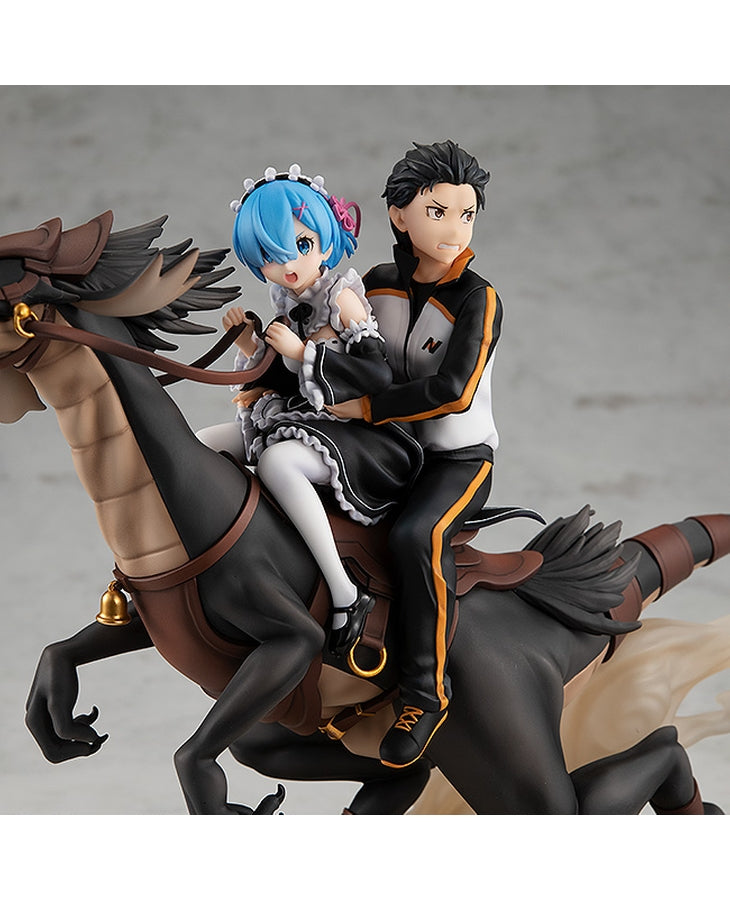 Rem & Subaru: Attack on the White Whale Ver. Statue