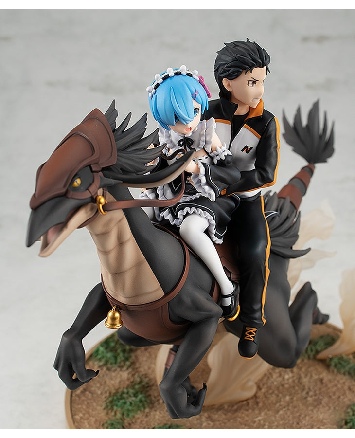 Rem & Subaru: Attack on the White Whale Ver. Statue