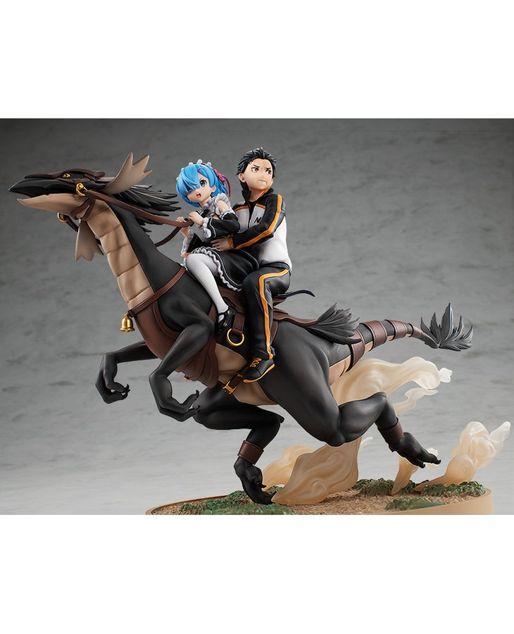 Rem & Subaru: Attack on the White Whale Ver. Statue