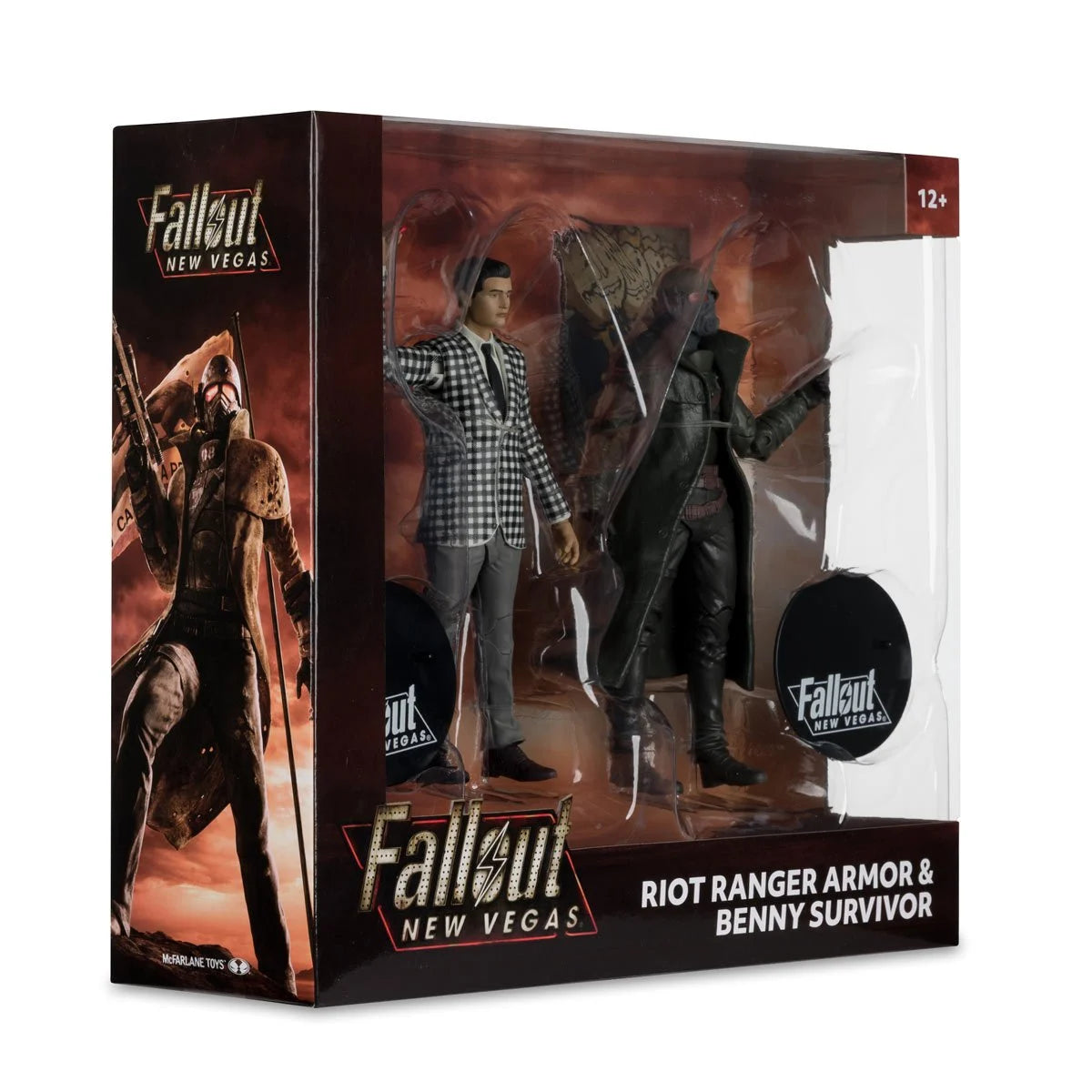 Riot Gear Ranger Fallout New Vegas Riot Ranger Armor and Benny 7-Inch Scale Action Figu ...