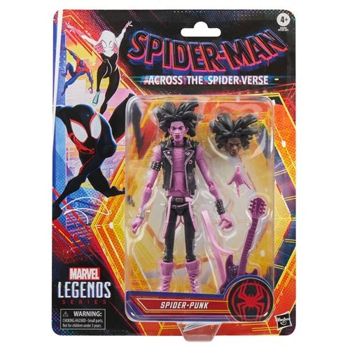 Marvel Legends Spider-Man Across The Spider-Verse Spider-Punk 6-Inch Action Figure