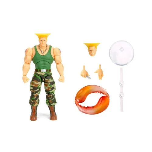 Street Fighter II Ultra Guile 6-Inch Scale Action Figure