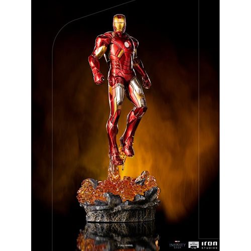 Marvel Infinity Saga Iron Man Battle of New York Diorama Series 1:10 Art Scale Limited Edition Statue