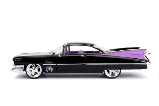 DC Comics Bombshells Die Cast Catwoman & 1959 Cadillac Coupe Deville
