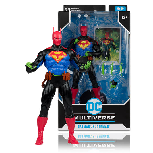 DC Multiverse Batman Superman Fusion World's Finest 7-Inch Scale Action Figure