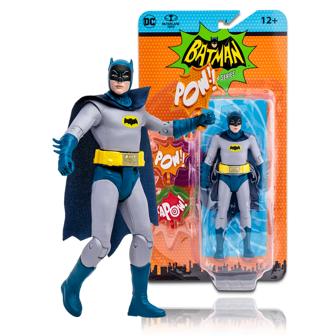 DC Retro Batman 66 Batman, Robin and Batmobile Set