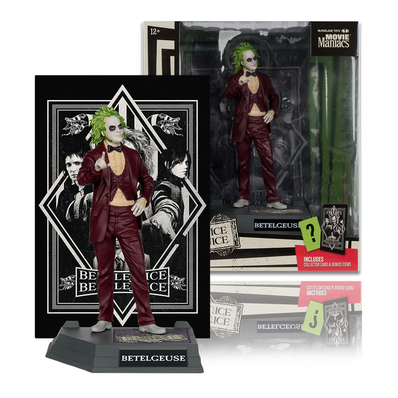 Movie Maniacs Beetlejuice Beetlejuice 6-Inch Posed Figure