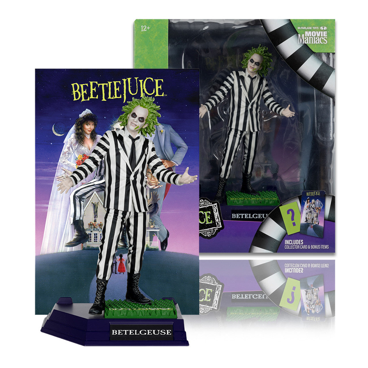 Movie Maniacs Beetlejuice 6-Inch Posed Figure