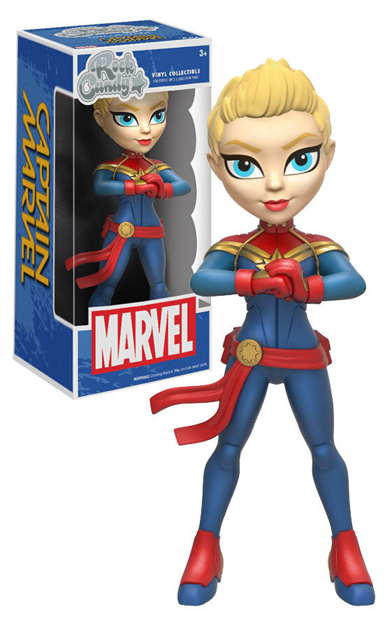 Funko Rock Candy Captain Marvel Vinyl Figure