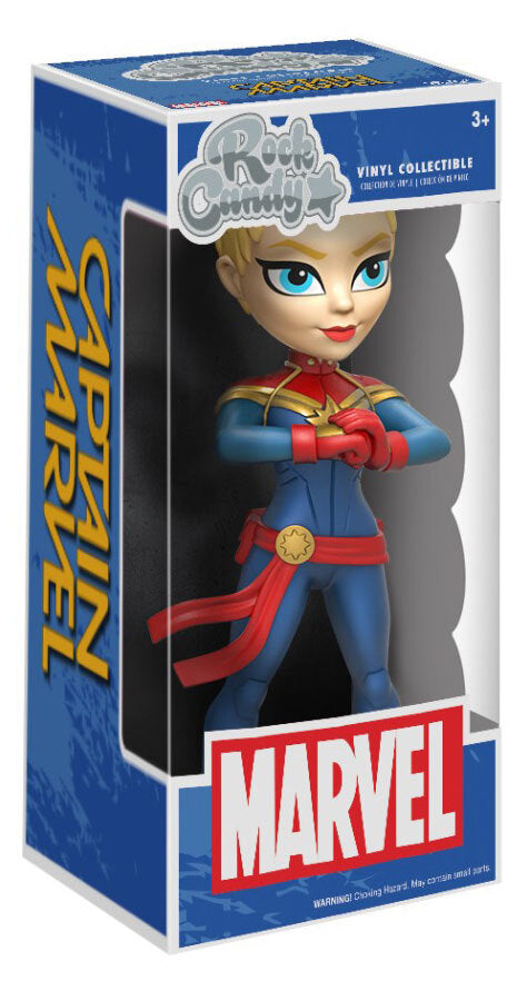 Funko Rock Candy Captain Marvel Vinyl Figure