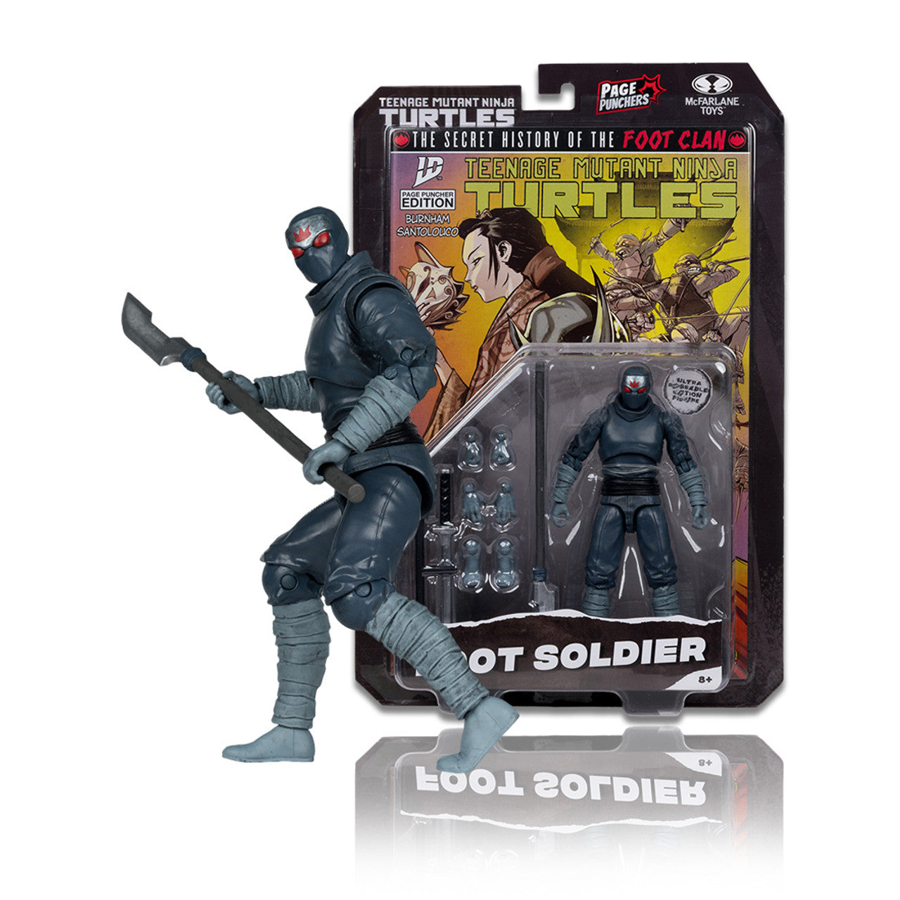 Teenage Mutant Ninja Turtles Foot Soldier Page Punchers 5" Figure w/Comic