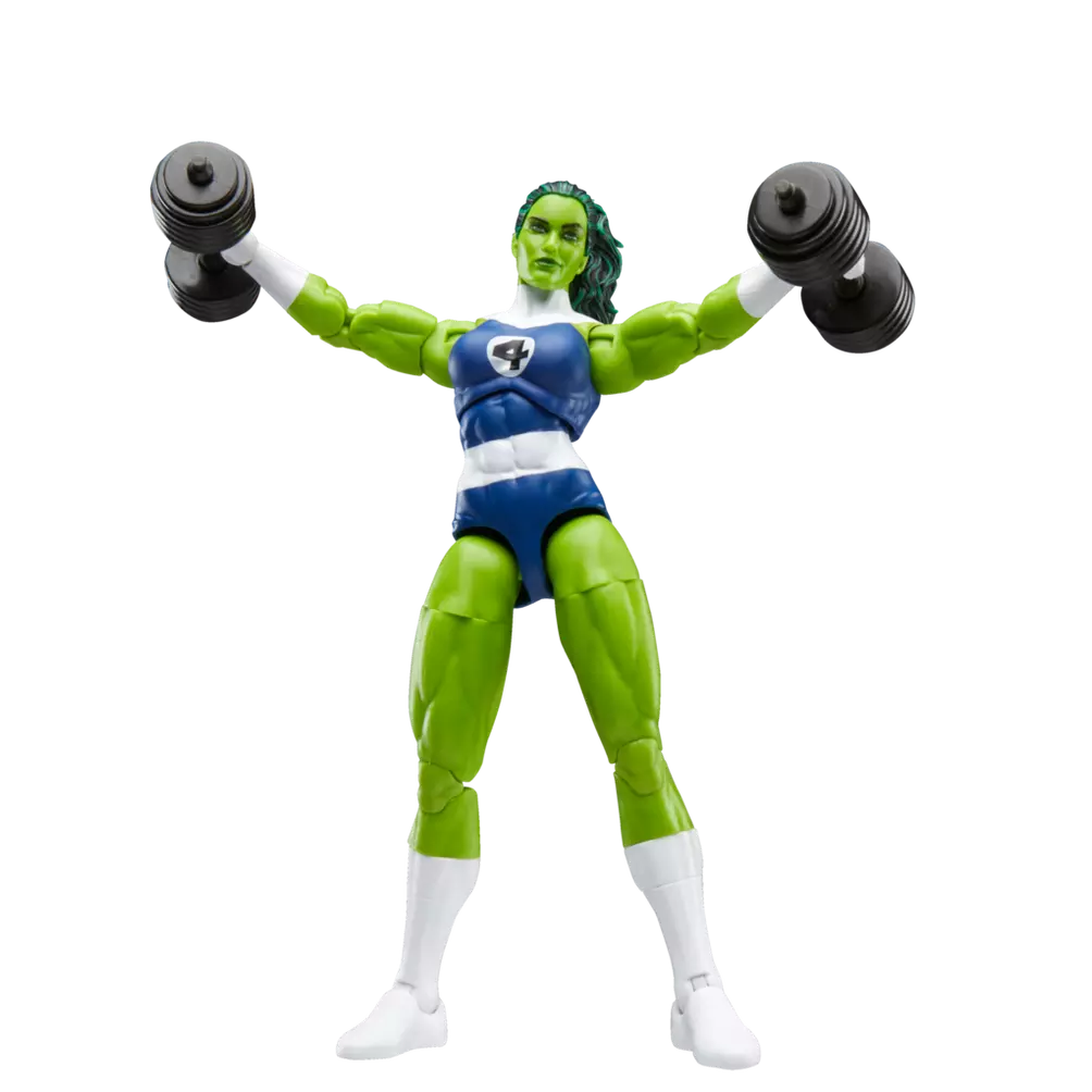 Fantastic Four Retro Marvel Legends She-Hulk 6-Inch Action Figure
