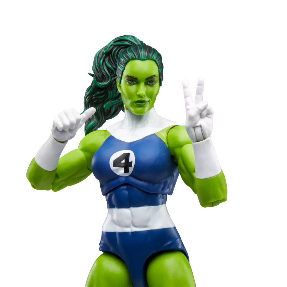 Fantastic Four Retro Marvel Legends She-Hulk 6-Inch Action Figure