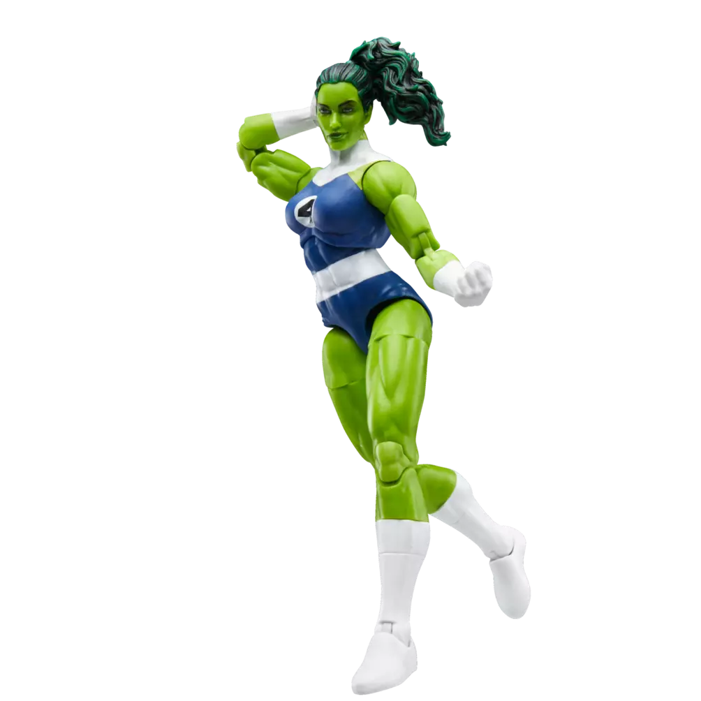 Fantastic Four Retro Marvel Legends She-Hulk 6-Inch Action Figure