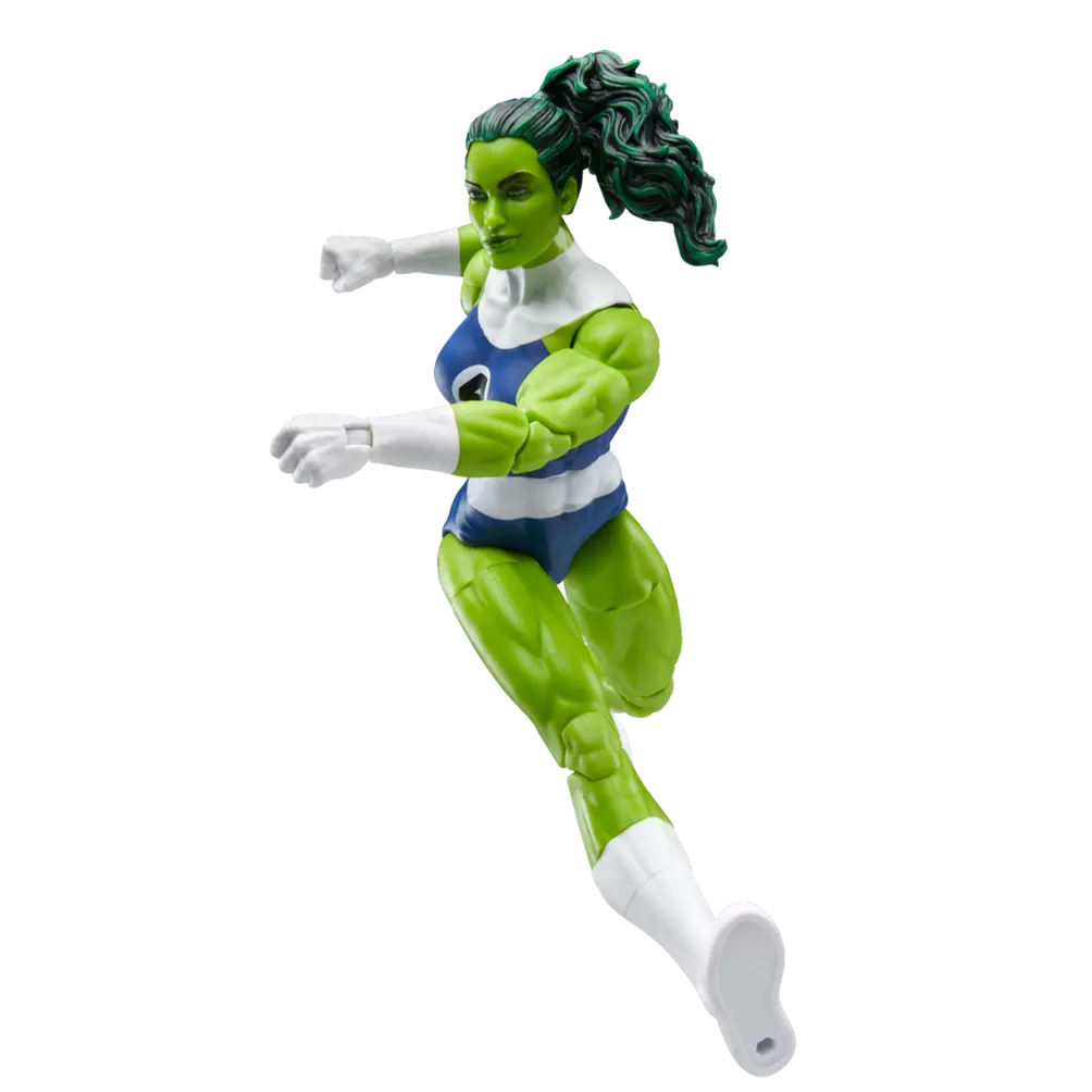 Fantastic Four Retro Marvel Legends She-Hulk 6-Inch Action Figure