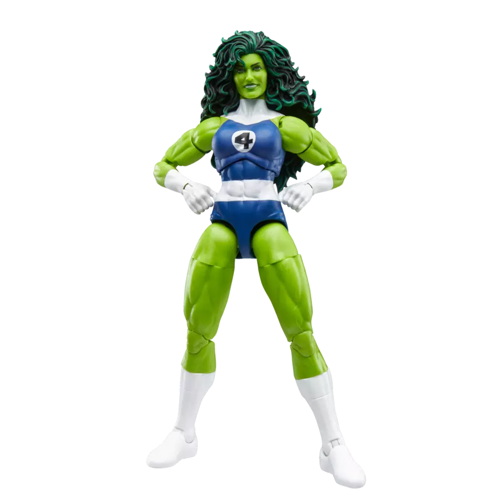 Fantastic Four Retro Marvel Legends She-Hulk 6-Inch Action Figure