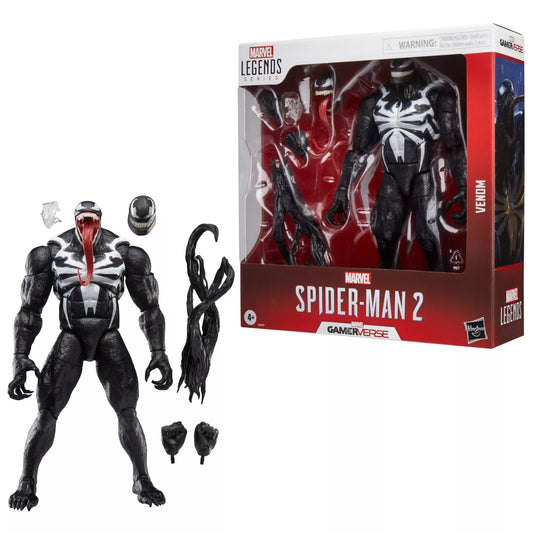 Spider-Man 2 Marvel Legends Gamerverse Venom 6-Inch Scale Action Figure