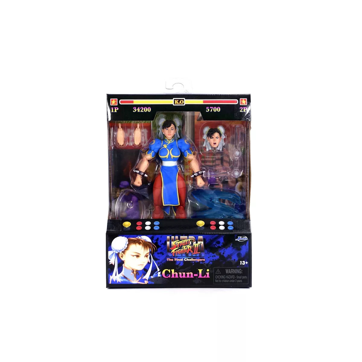 Street Fighter II Ultra Chun-Li 6" Figure