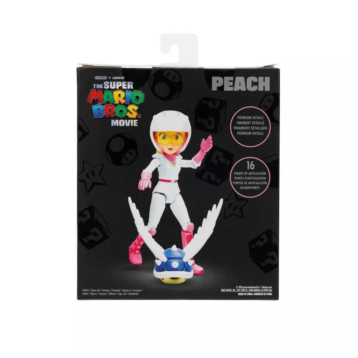 Nintendo The Super Mario Bros. Movie Peach Action Figure