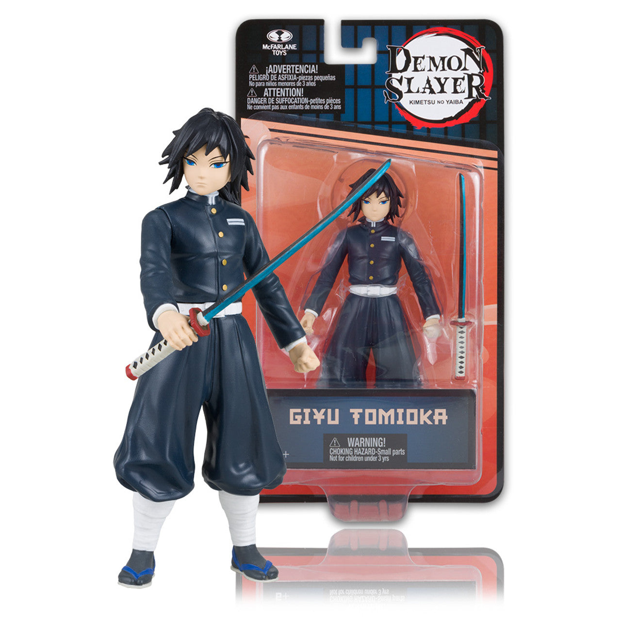 Demon Slayer Giyu Tomioka 5-Inch Scale Action Figure