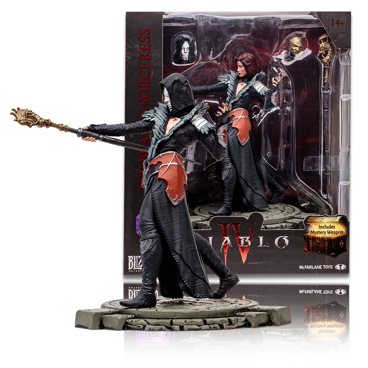 Diablo IV Ice Blades Sorceress Epic 1:12 Scale Posed Figure