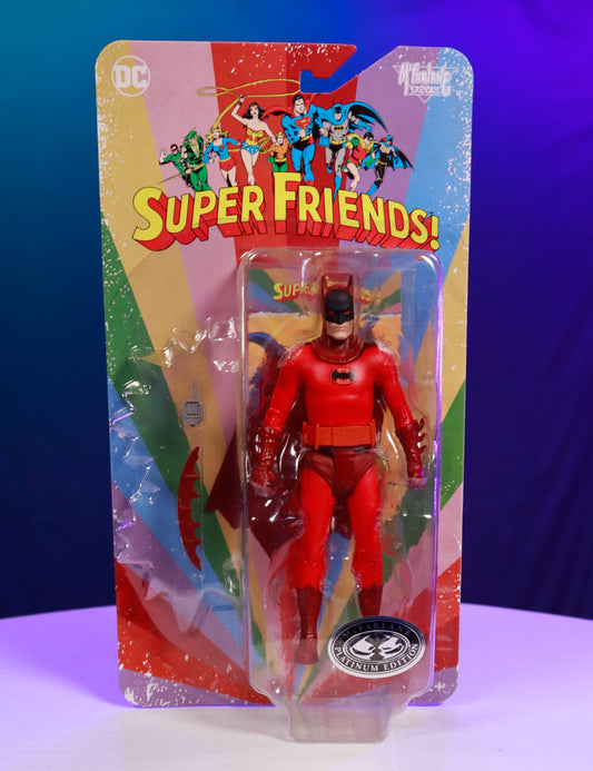 DC Retro Super Friends Red Evil Batman Platinum Edition 6-Inch Scale Action Figure