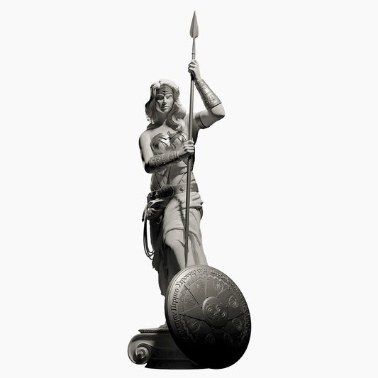 Wonder Woman: Princess of Themyscira Statue — Silver Edition
