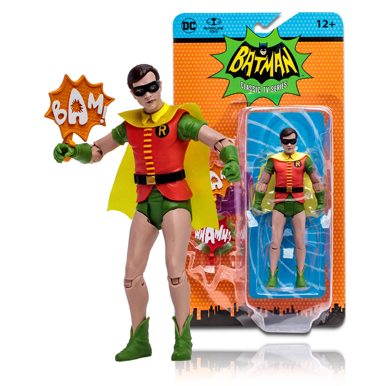 DC Retro Batman 66 Batman, Robin and Batmobile Set