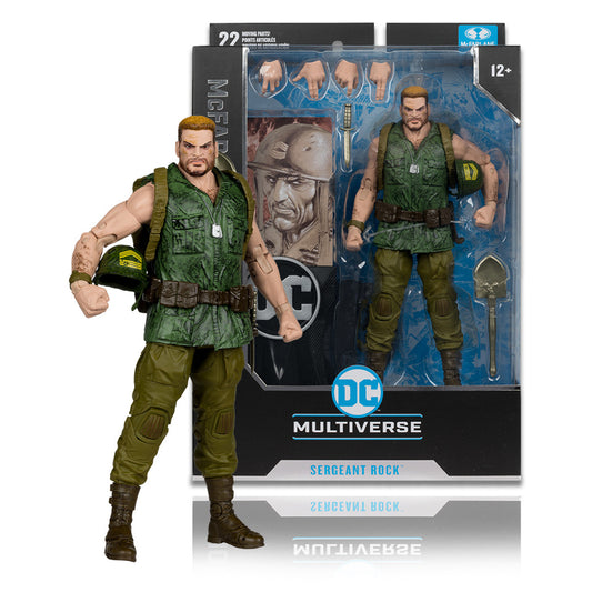 DC Multiverse Sergeant Rock McFarlane Collector Edition 7" Figure